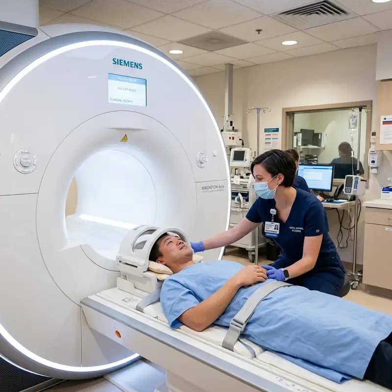 Travel MRI technologist in a New York imaging department