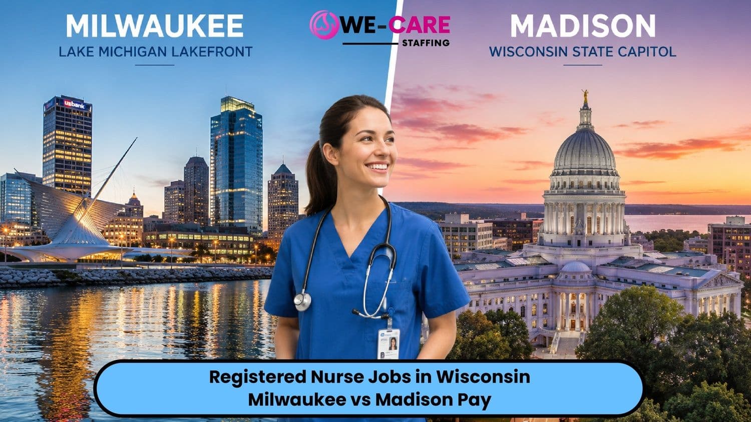 Registered Nurse Jobs in Wisconsin: Milwaukee vs Madison Pay